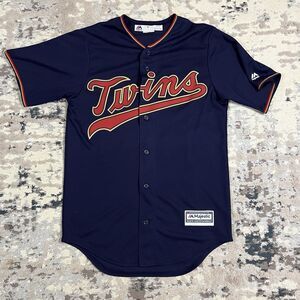 Minnesota Twins Eddie Rosario #20 Jersey Mens Small Blue Majestic Cool Base